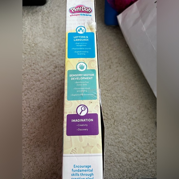 New Play-Doh Shape & Learn Letters Language educational motor skills literacy - Picture 3 of 10